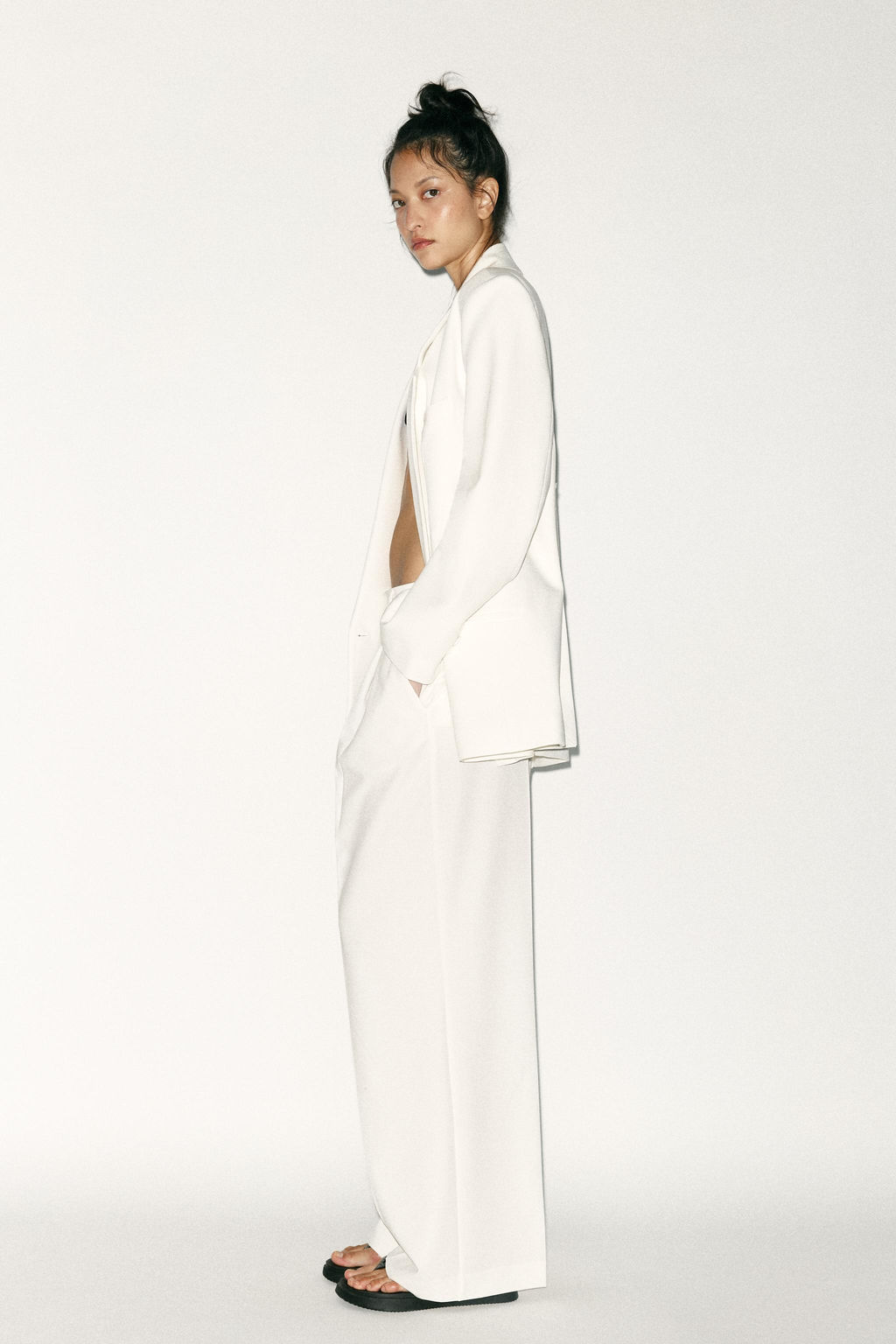 DARTED TROUSERS