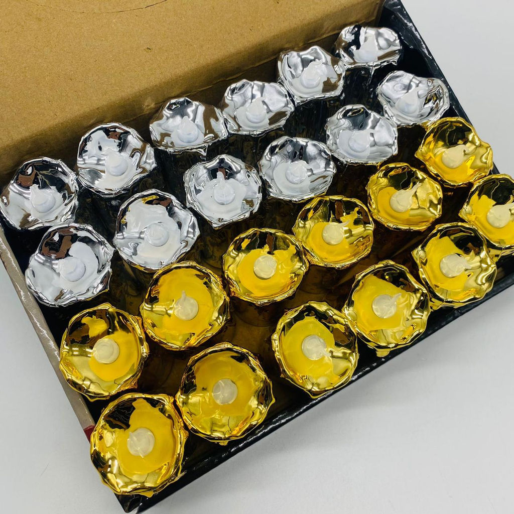 Новогоднее украшение - Свеча-ночник 24 шт в уп (арт. 6147-38) - Ип лебедев о.ю фото 2