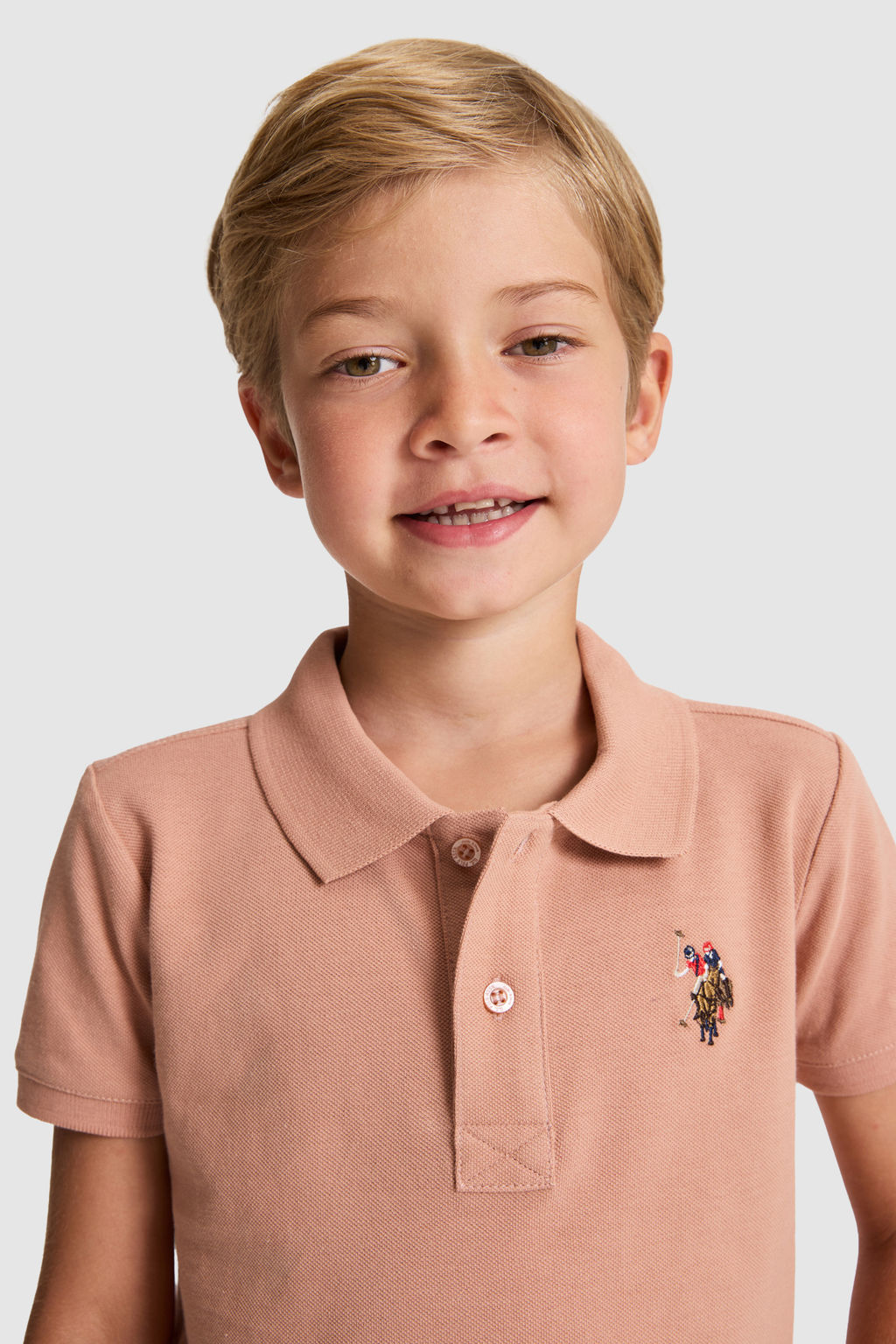 Erkek Гocuk Pudra Polo Yaka Basic TiЕГrt - U.s. polo assn фото 2