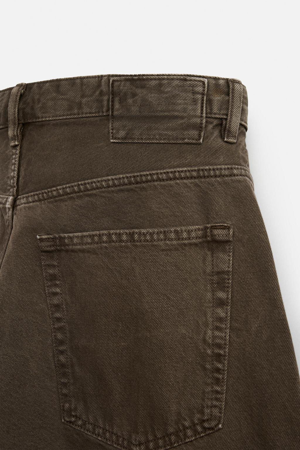 FADED BAGGY-FIT JEANS - Zara фото 10