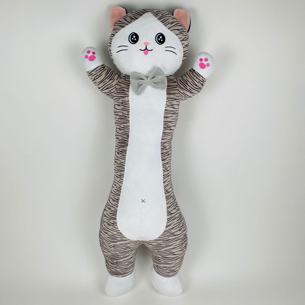 Мягкая игрушка Полосатый длинный кот 105 см - Storyland фото 5