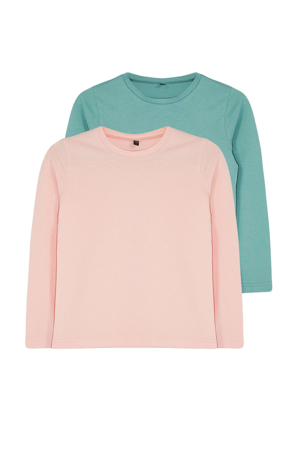 Lacivert*001 K?z Cocuk Duz Basic Bisiklet Yaka Pamuklu Orme T-Shirt TKDAW25TS00000 - Trendyolmilla фото 8