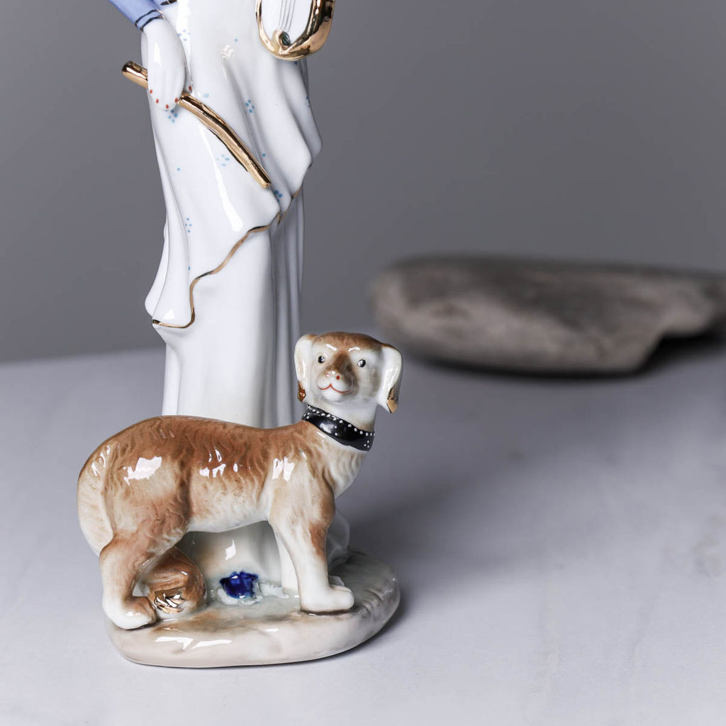 Статуэтка Дама с собачкой 30 см / 150302 /уп 24/ - Галеонтрейд фото 7