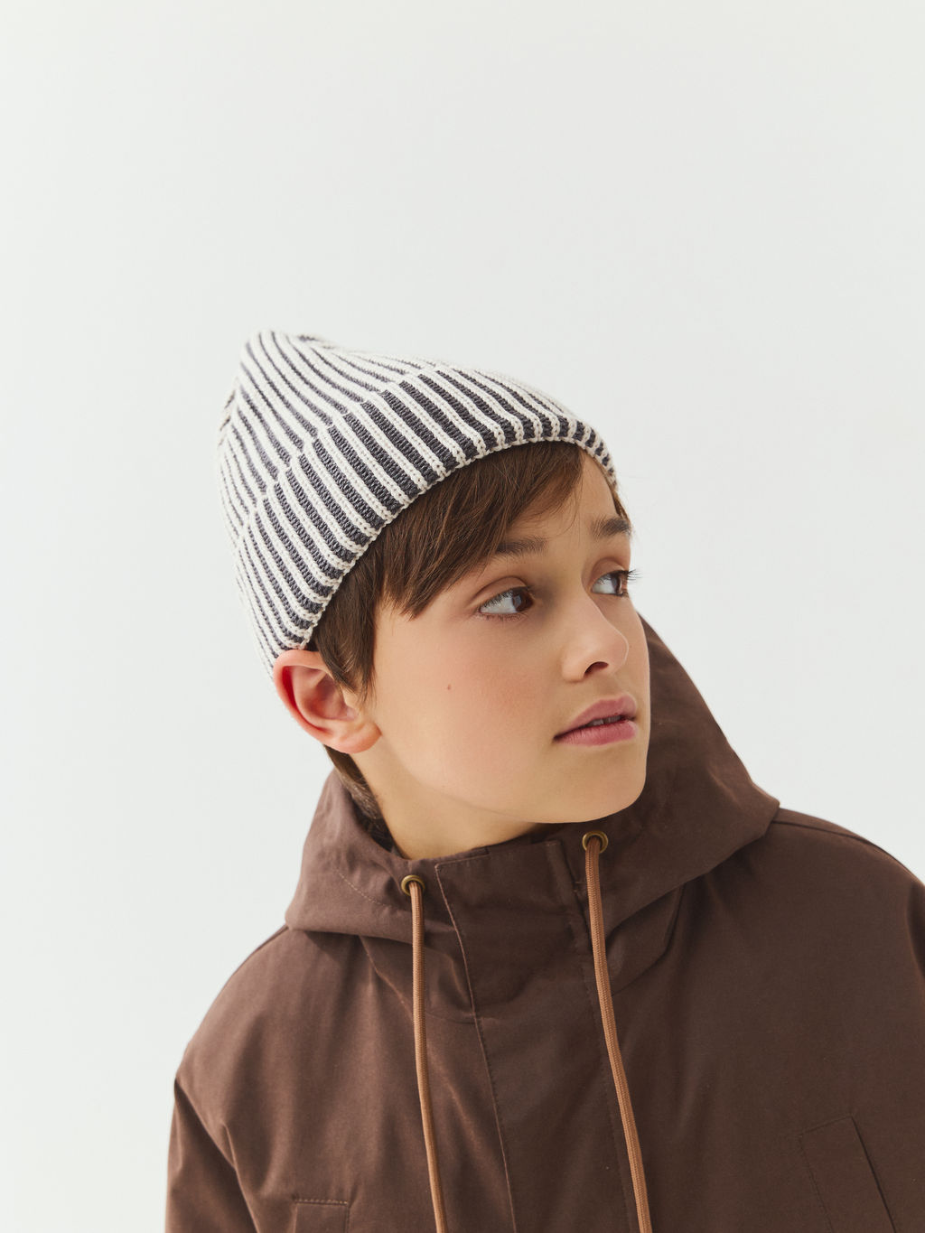 Шапка хлопковая "Графит" 7+