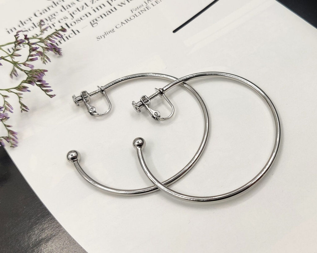 Серьги-клипсы Кольца