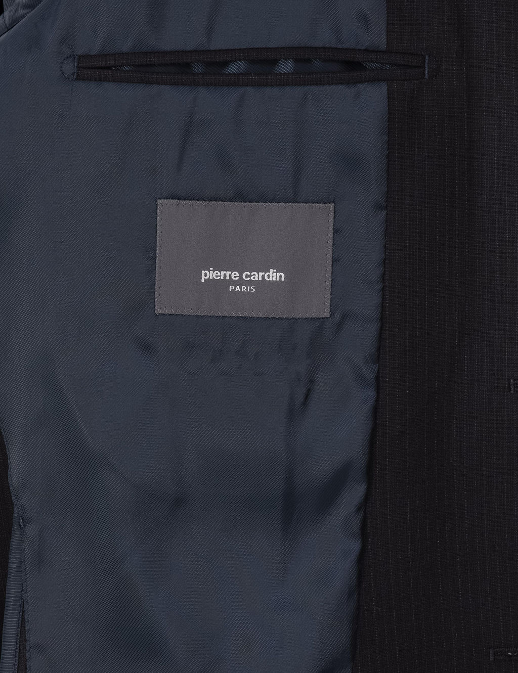 Lacivert Slim Fit Tak_m Elbise
