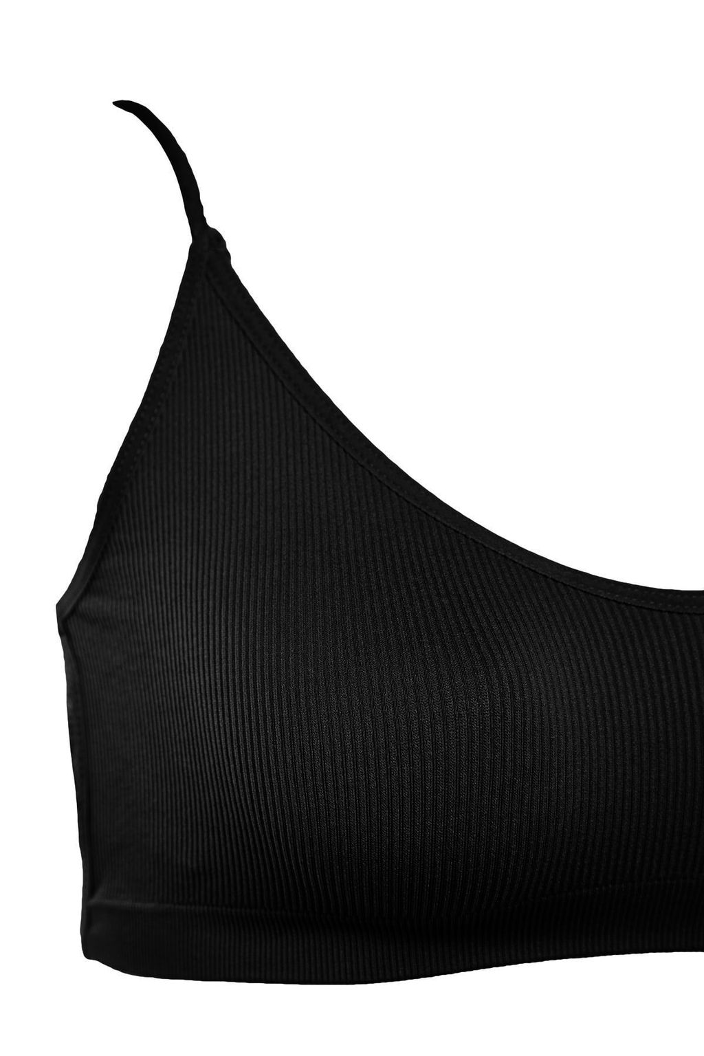 TRENDYOLMILLA Siyah Seamless/Dikissiz Ip Ask?l? S?rt Detayl? Balensiz Kaps?z Bralette Orme Sutyen THMAW23SU00130  фото 27