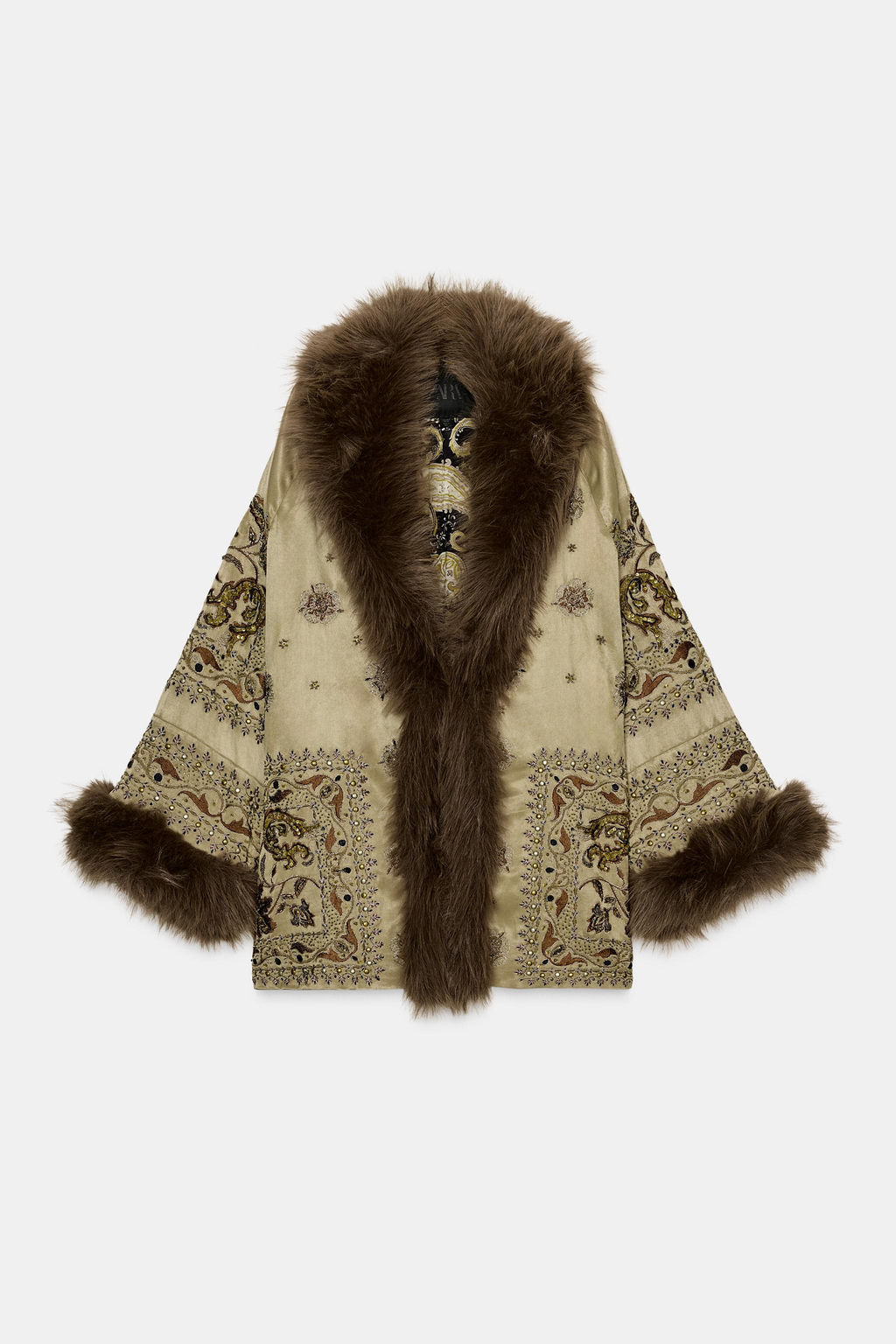 ZW COLLECTION LIMITED EDITION EMBROIDERED KIMONO - Zara фото 6
