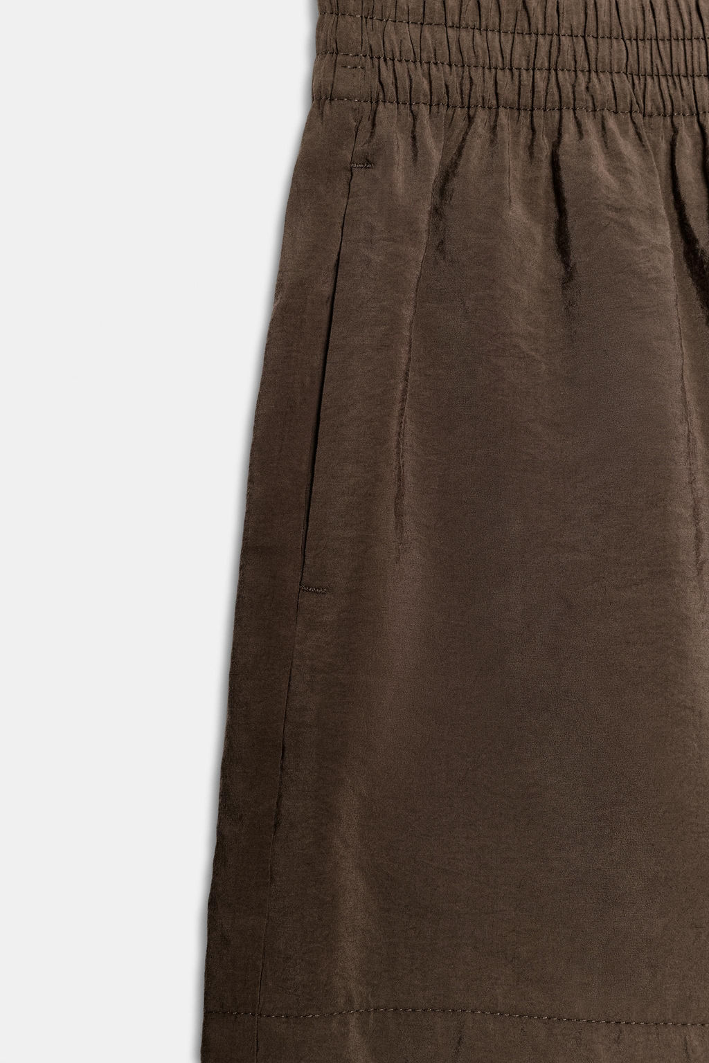 HOUNDSTOOTH WIDE-LEG TROUSERS WITH DOUBLE WAISTBAND - Zara фото 18