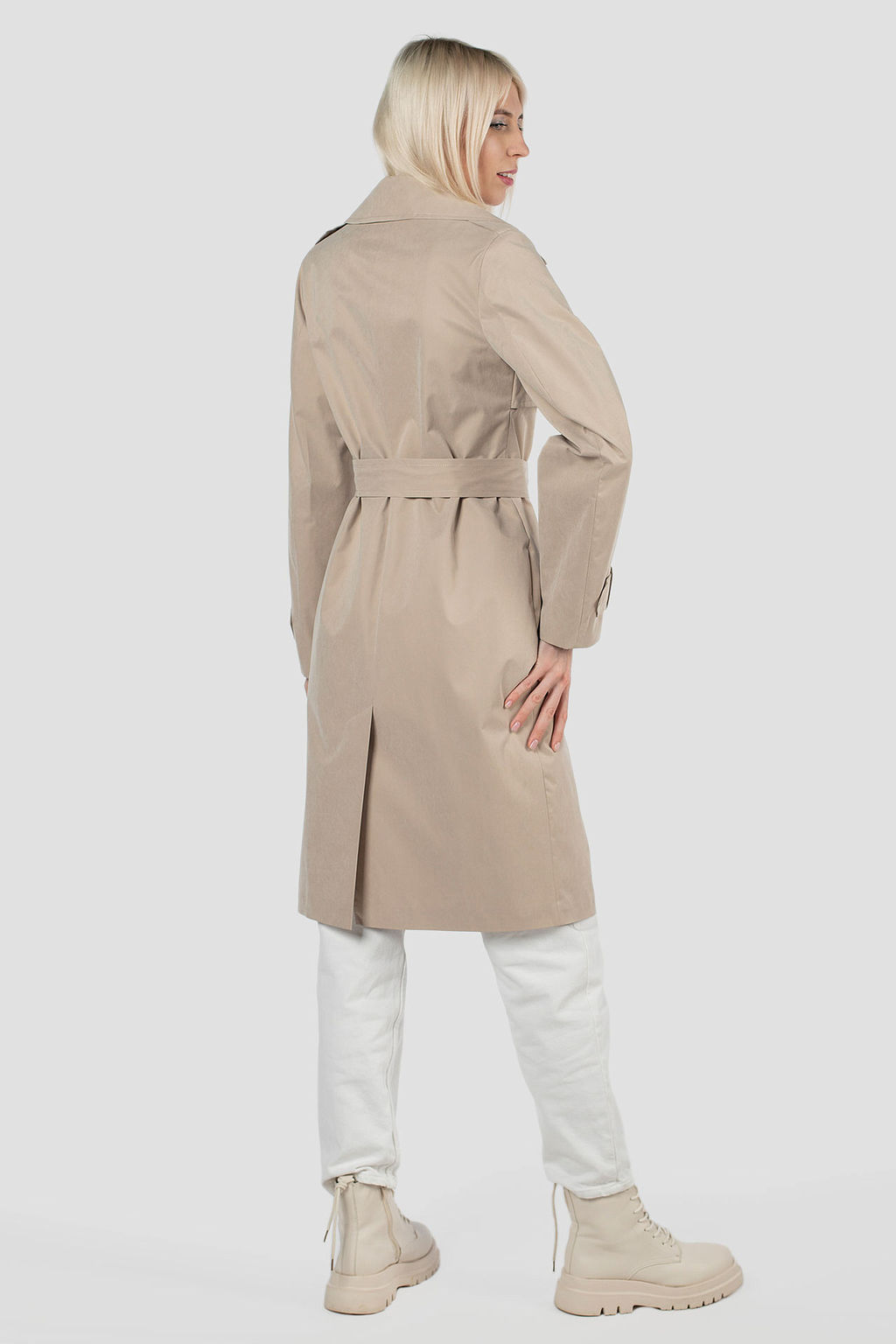 03-3303 Плащ женский (пояс) - El podio фото 14