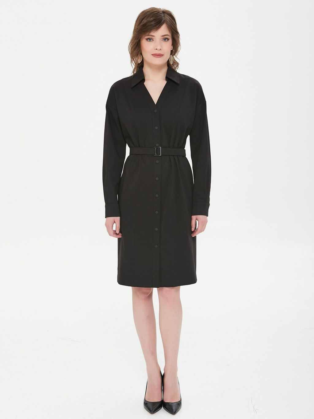Платье с поясом - Stilla фото 3