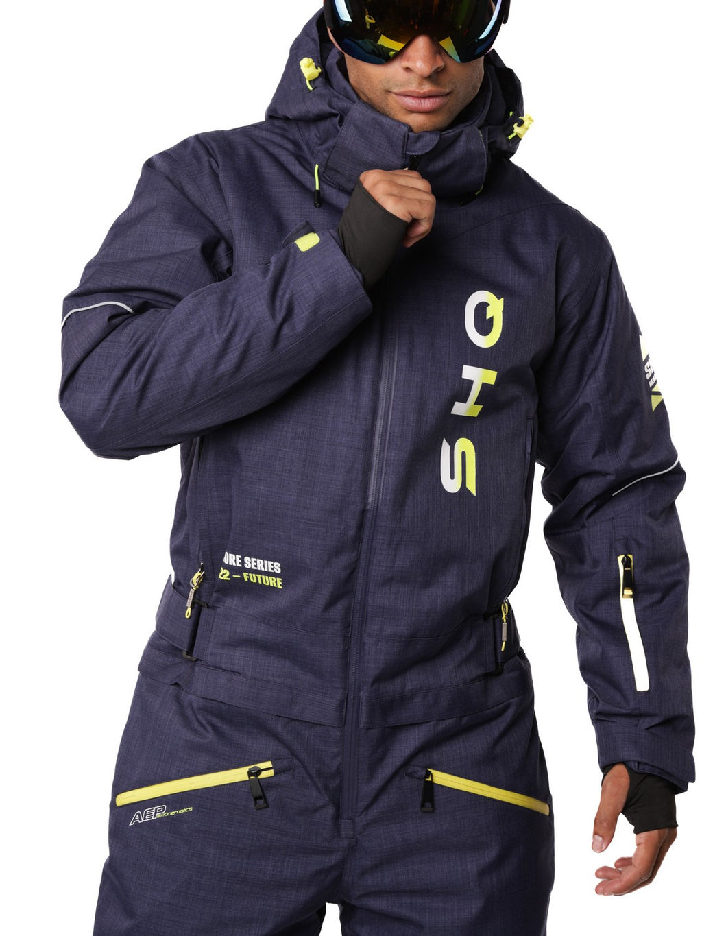 Комбинезон A-89033 Темно-синий