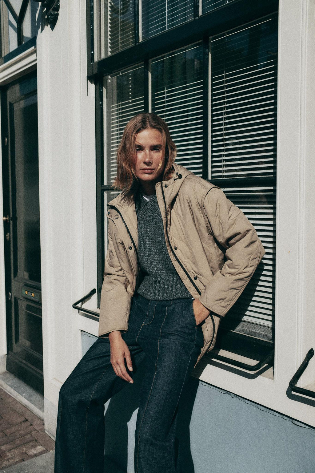 WATER REPELLENT HOODED PADDED JACKET - Zara фото 3