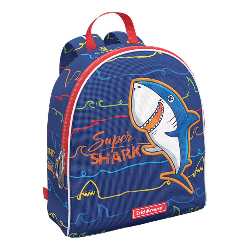 Цена за 1 шт. Рюкзак ErichKrause EasyLine® Mini 5L Super Shark