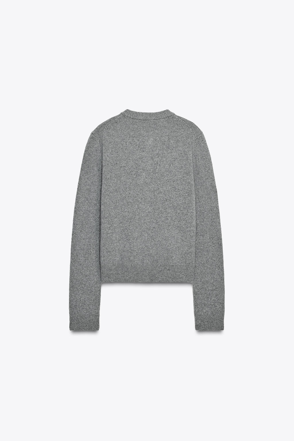 CASHMERE AND WOOL BASIC CARDIGAN - Zara фото 35