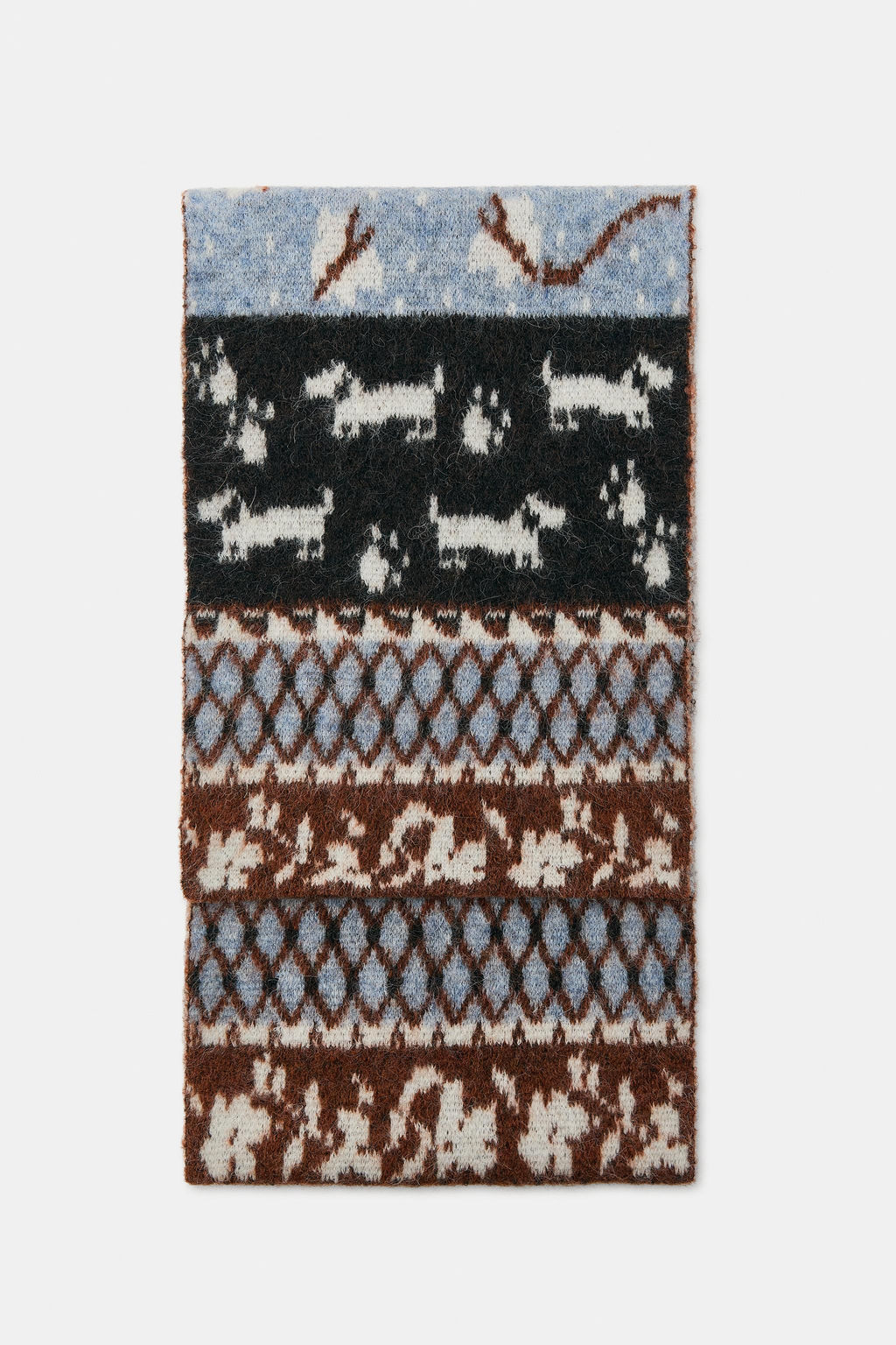 PRINTED KNIT SCARF - Zara фото 3