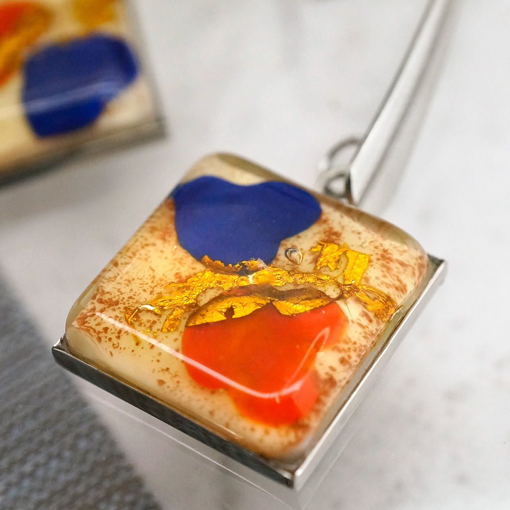 Серьги из муранского стекла SAMBA LS3471