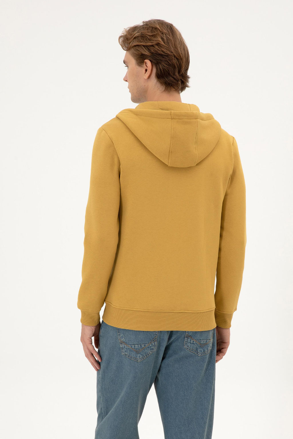Кардиган мужской Regular Fit Hardal Orme горчичный из хлопка