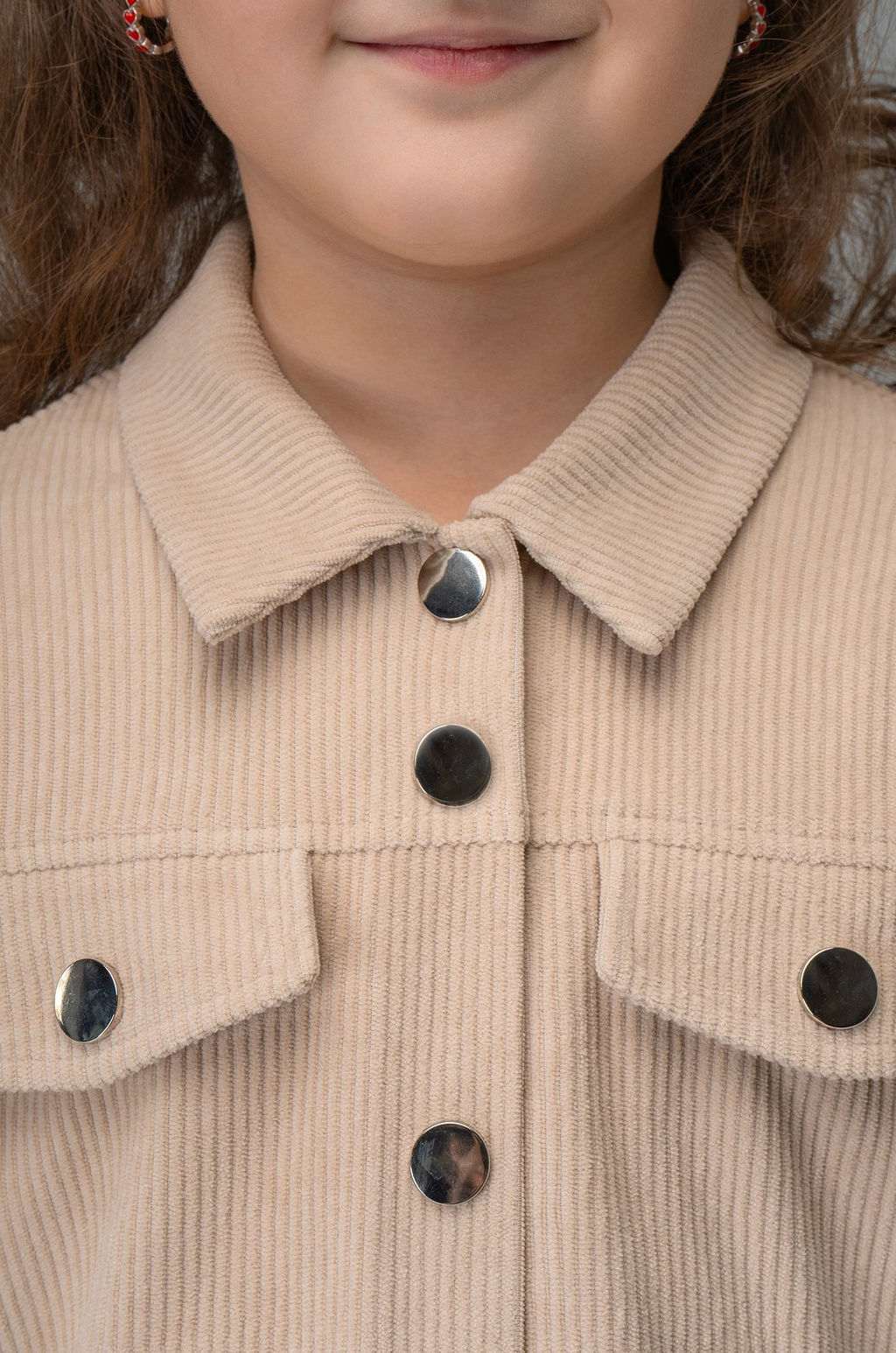 Вельветовый костюм для девочки Happyfox