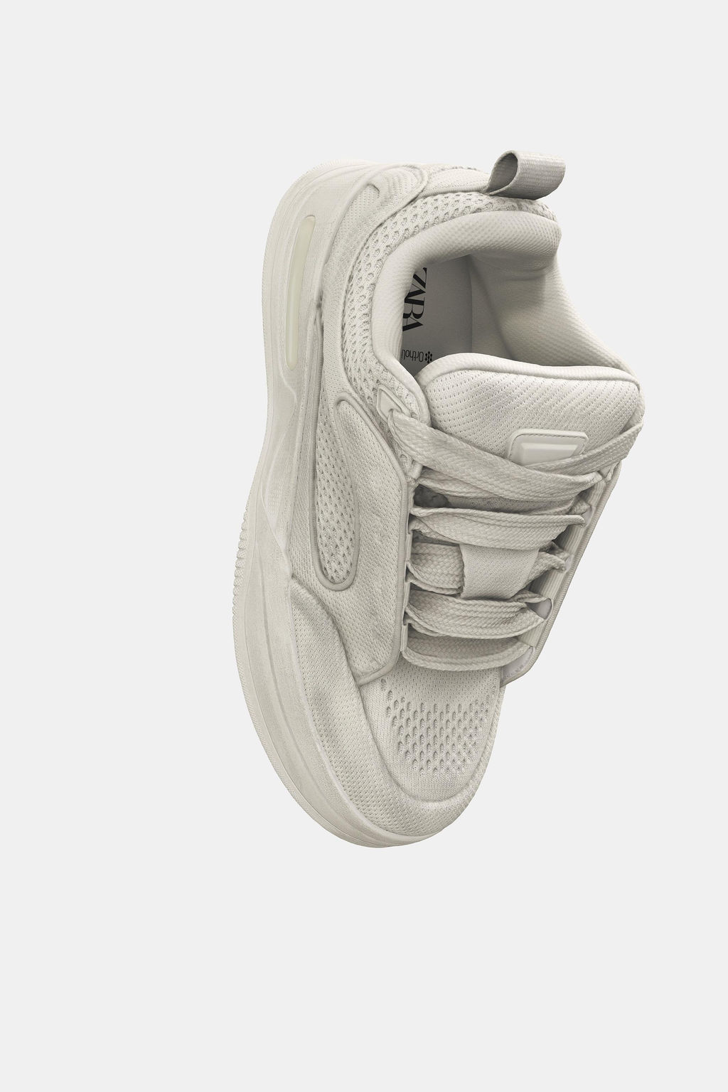 DISTRESSED CHUNKY TRAINERS - Zara фото 4