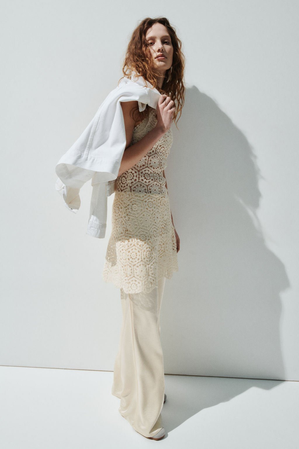 Vestido sin mangas efecto crochet - H&m фото 4