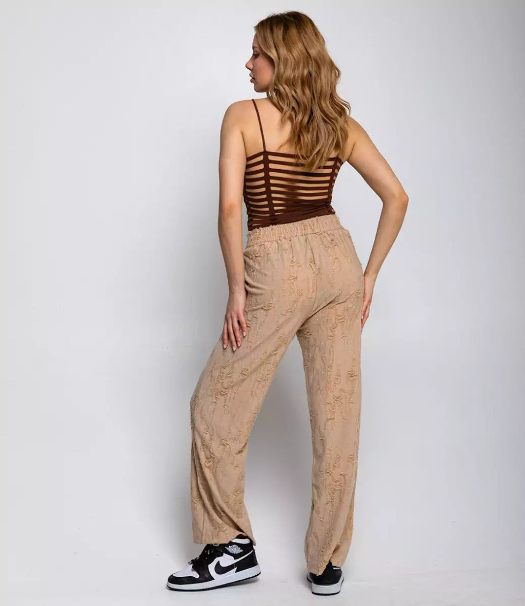 Брюки #БШ2285, бежевый