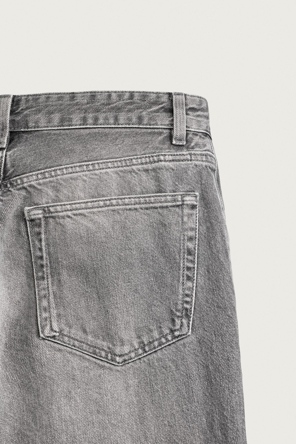 JEANS FLARE FIT / Gris - Zara фото 14