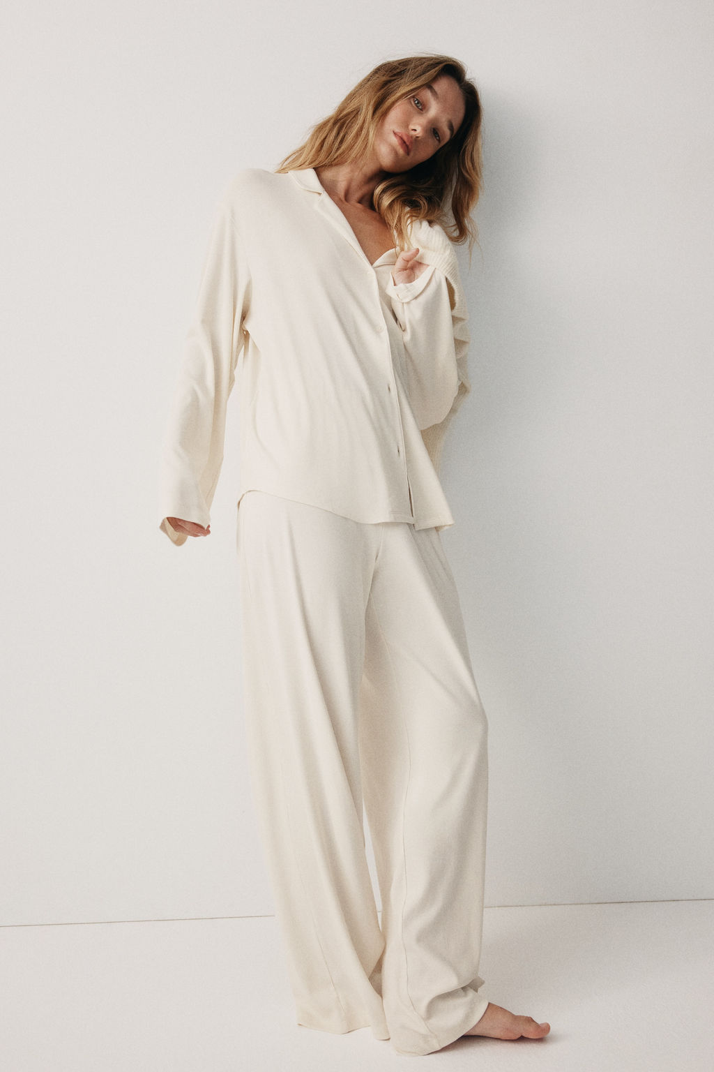 Pijama en mezcla de modal - H&m фото 3