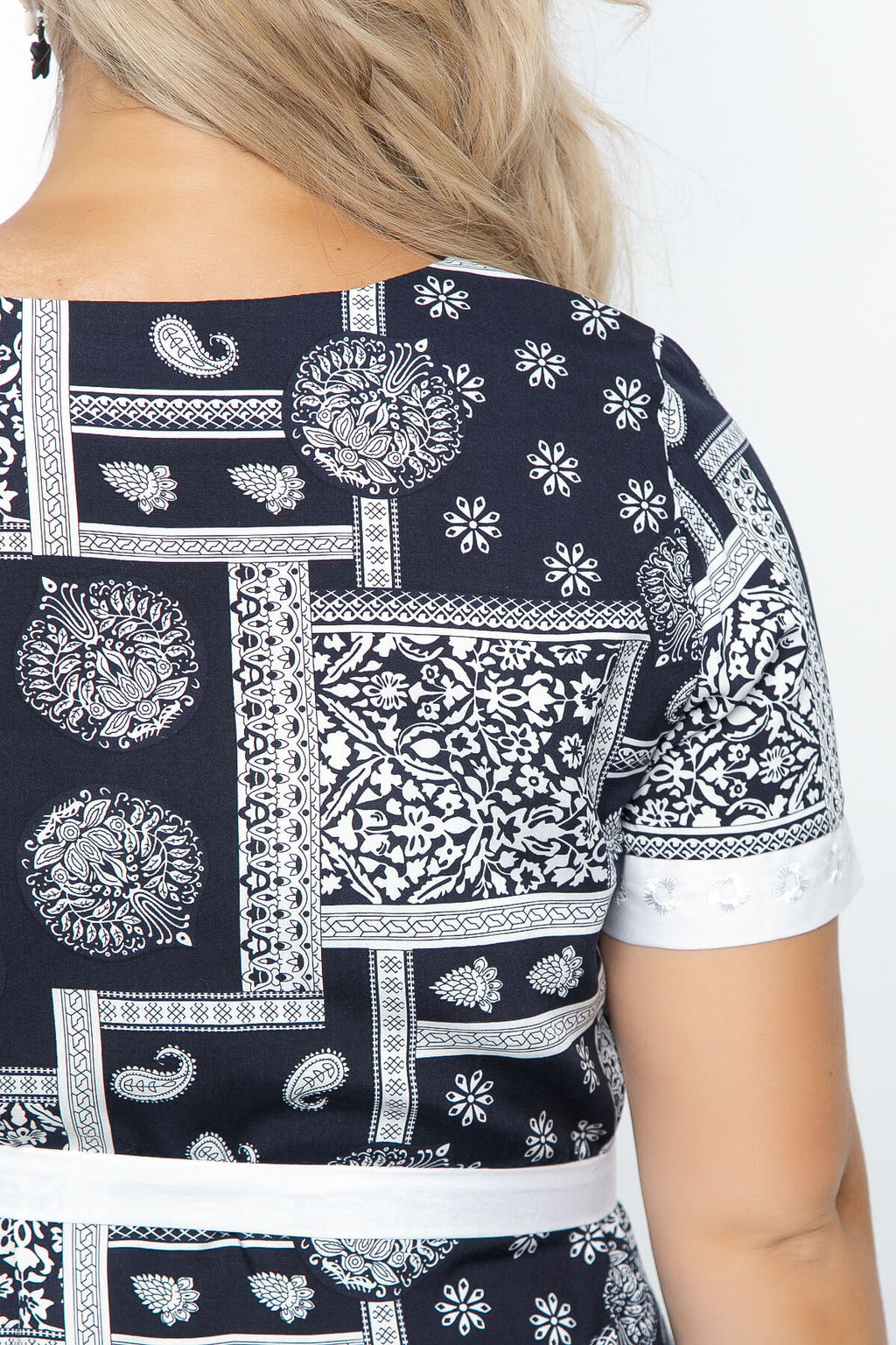 Платье Иола (блю энд вайт) П5621 - Lt collection фото 5