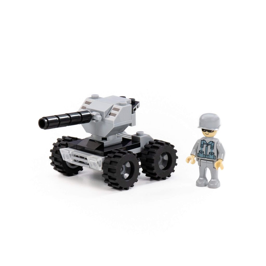 Конструктор Классик Армия-1.5 (98 элементов) (в коробке) - Полесье фото 4