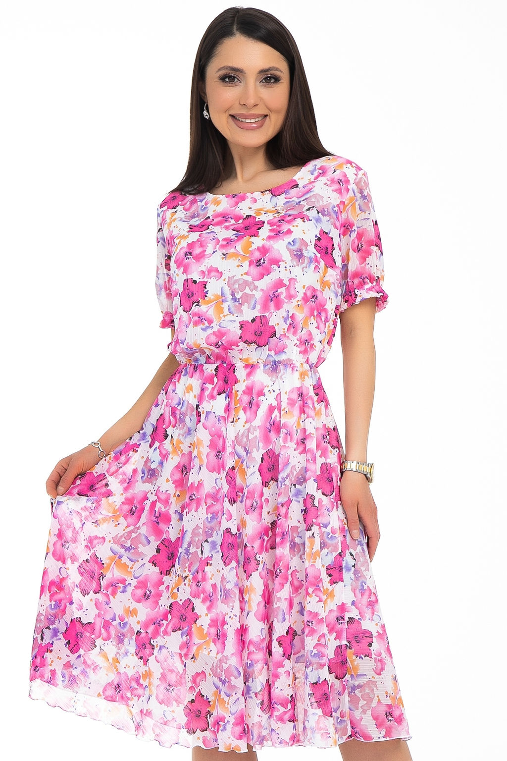 Платье Стильный шифон (лето) - Diolche фото 4