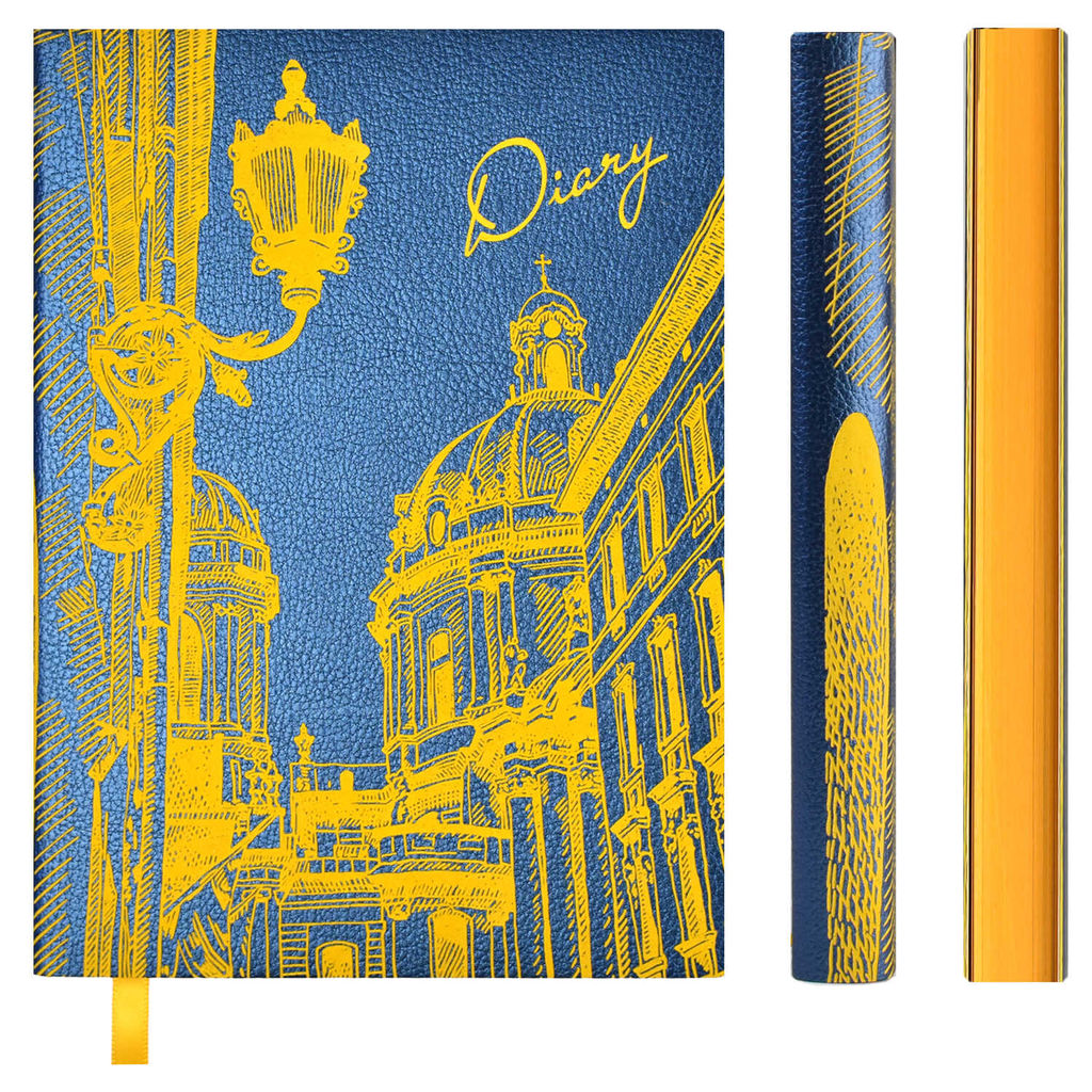 Ежедневник недатированный арт.47588/15 НАППА СИНИЙ - Феникс+ фото 5