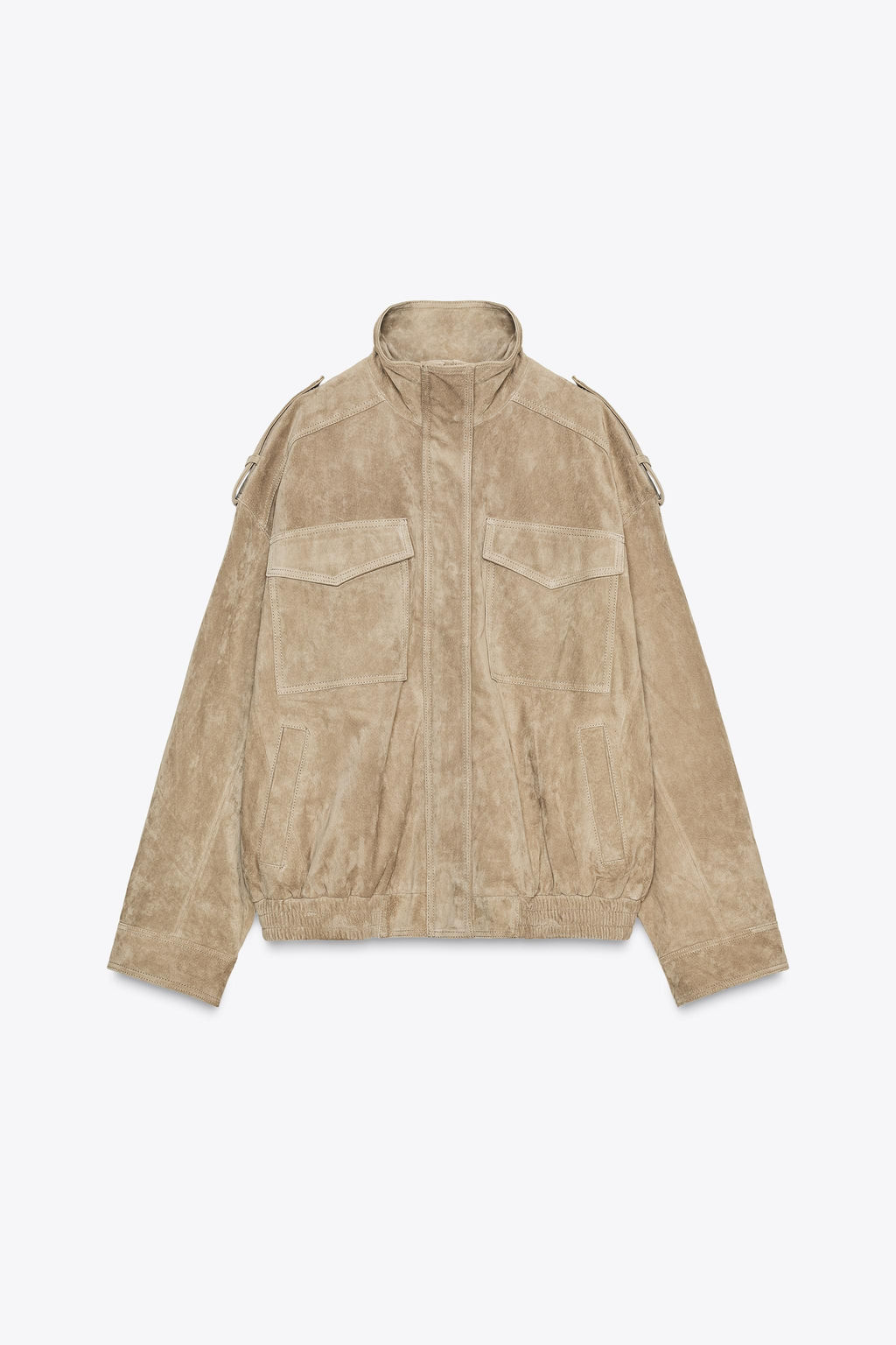 SUEDE LEATHER JACKET - Zara фото 12