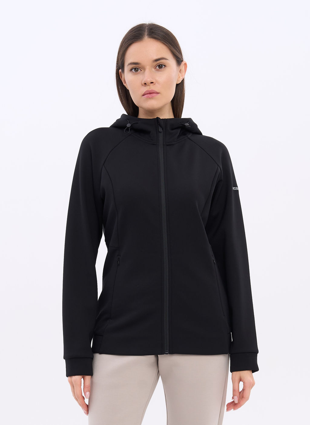 T3388-3 Толстовка женская на молнии с капюшоном - Strobbs фото 2