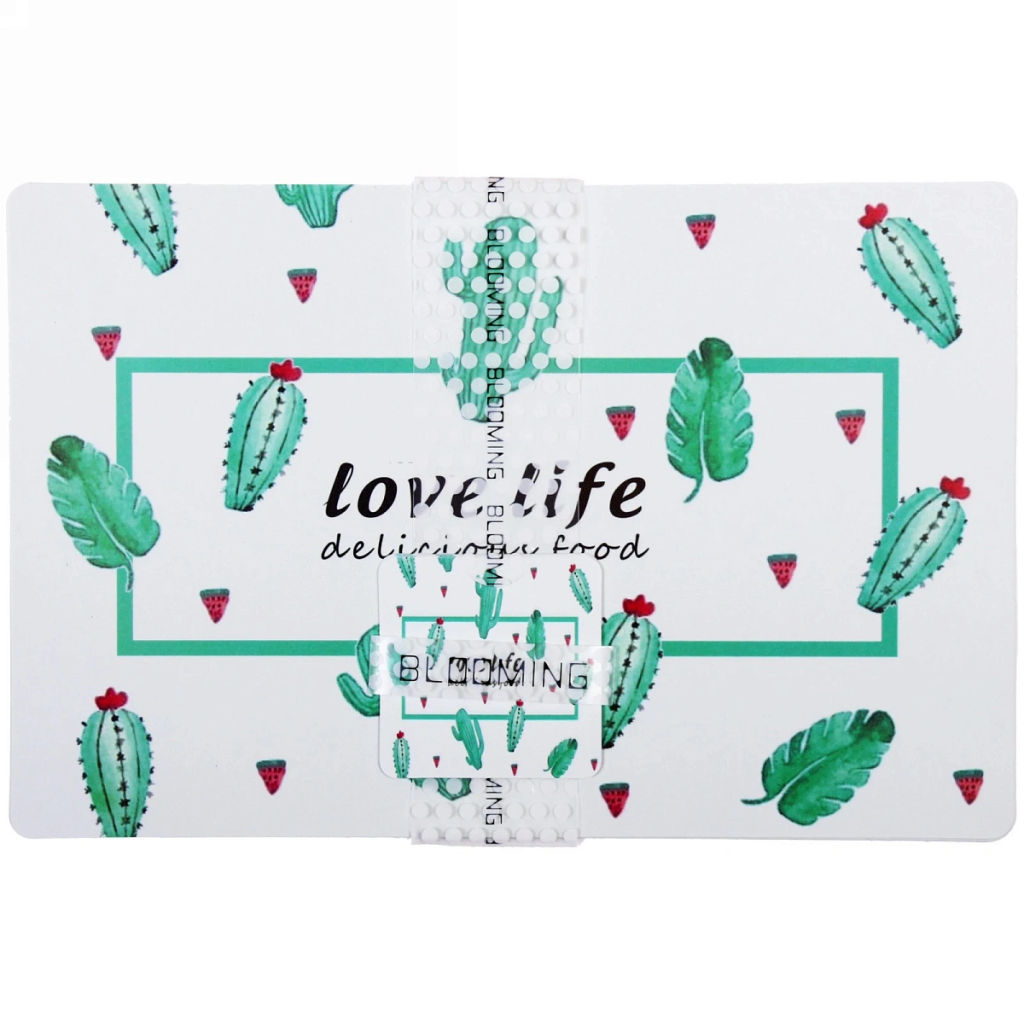 Цена за 2 шт. Салфетка на стол 43*28см в наборе 6+6шт "Кактусы"