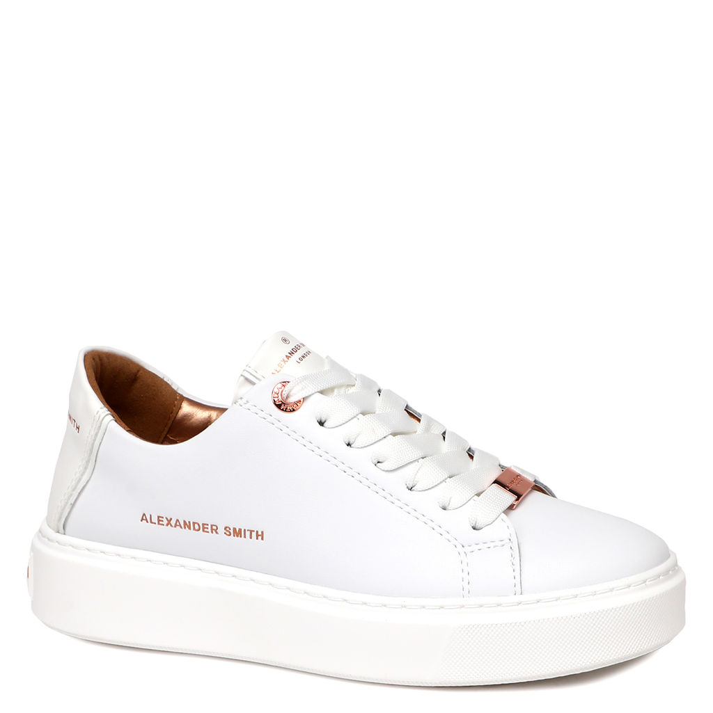 Женские кеды ALEXANDER SMITH London Артикул 3990300, белый