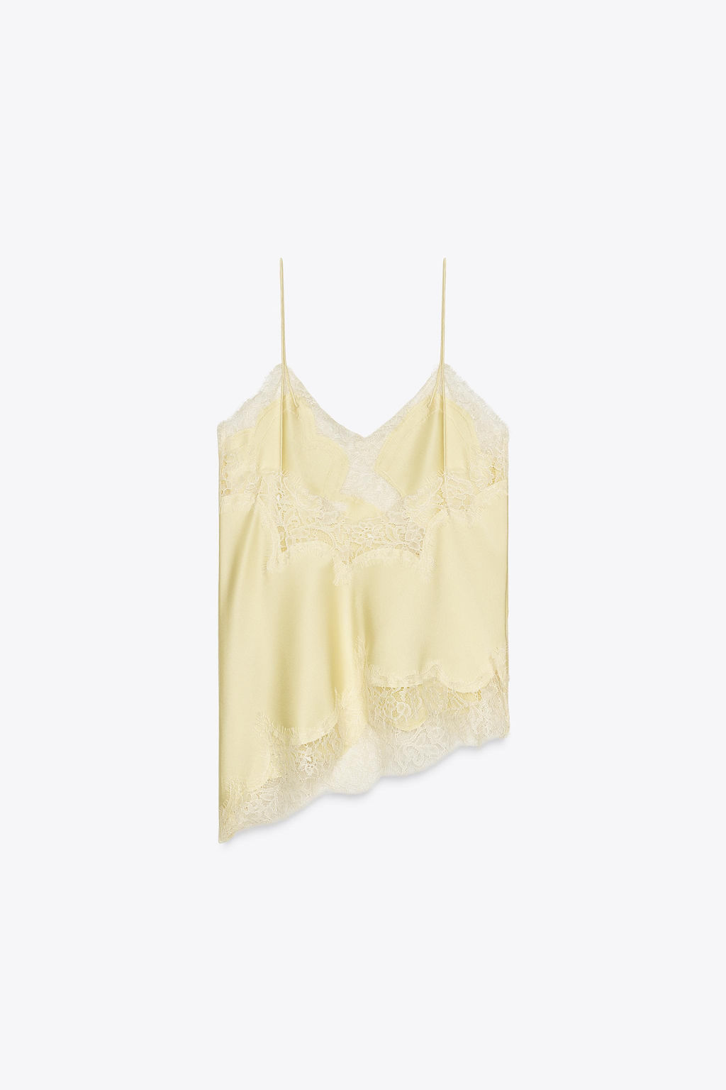 ZW COLLECTION LACE CAMISOLE TOP - Zara фото 8