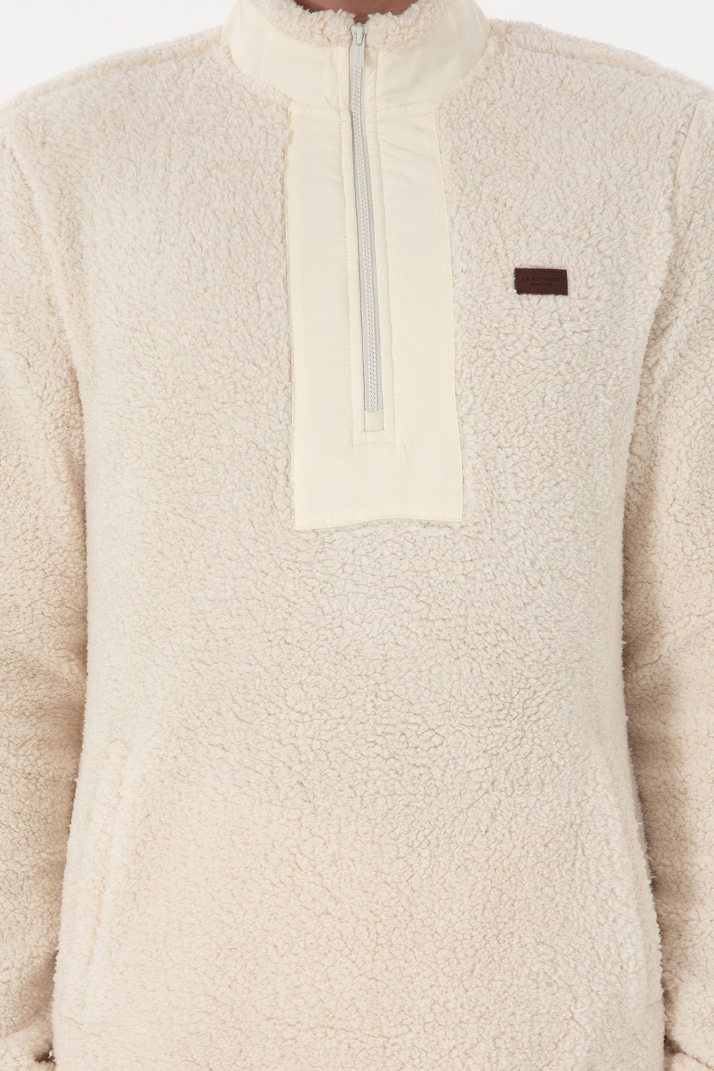 Erkek Krem Sweatshirt Sepette S_rpriz _ndirim - U.s. polo assn фото 6