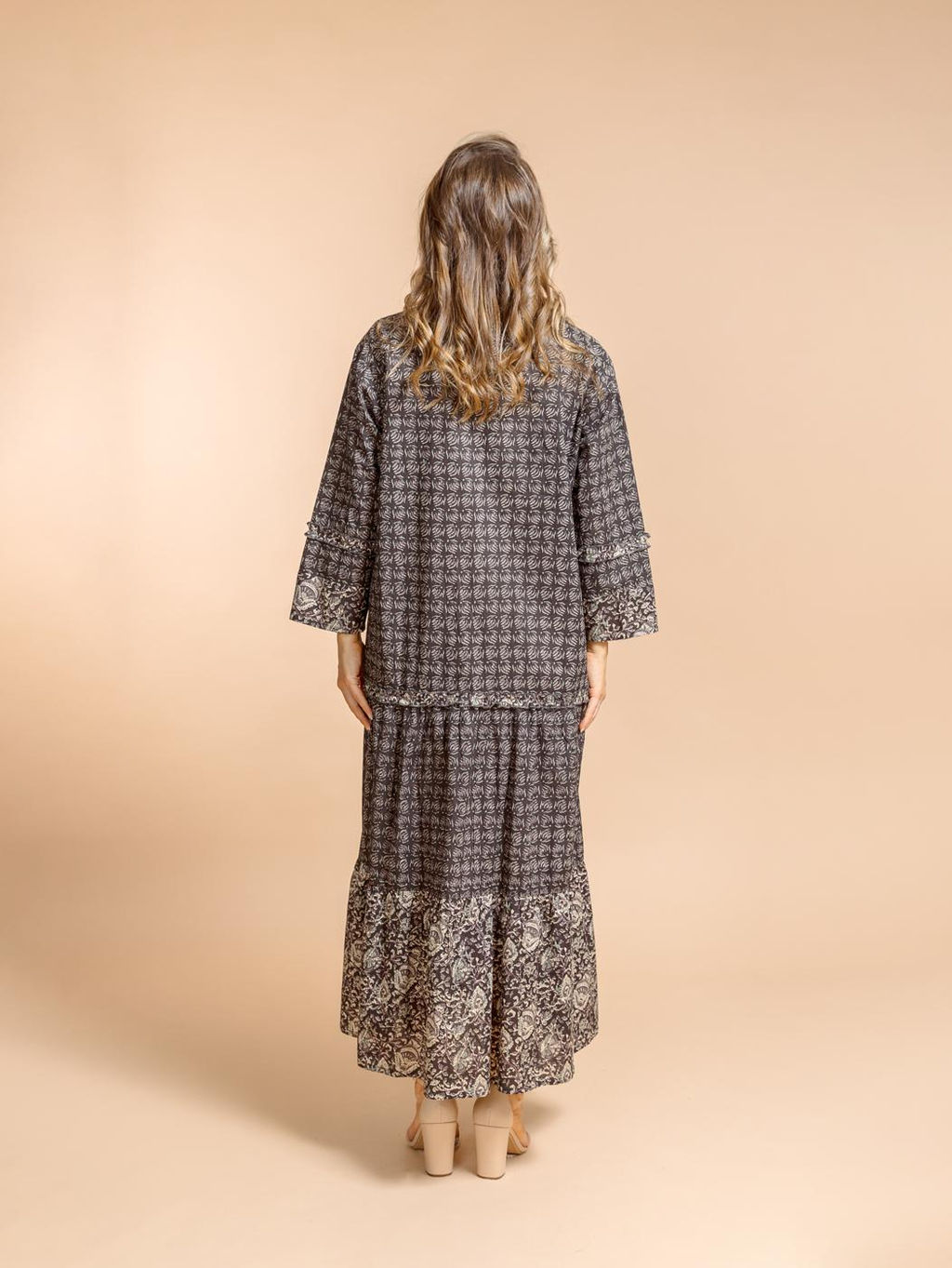 Платье (хлопок) №25-585-2 - Ганг фото 4