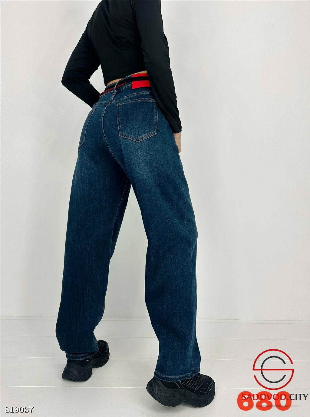 Джинсы женские с высокой посадкой