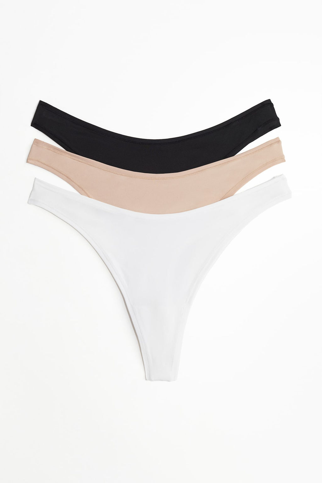 Pack de 3 bragas Thong de microfibra - H&m фото 4