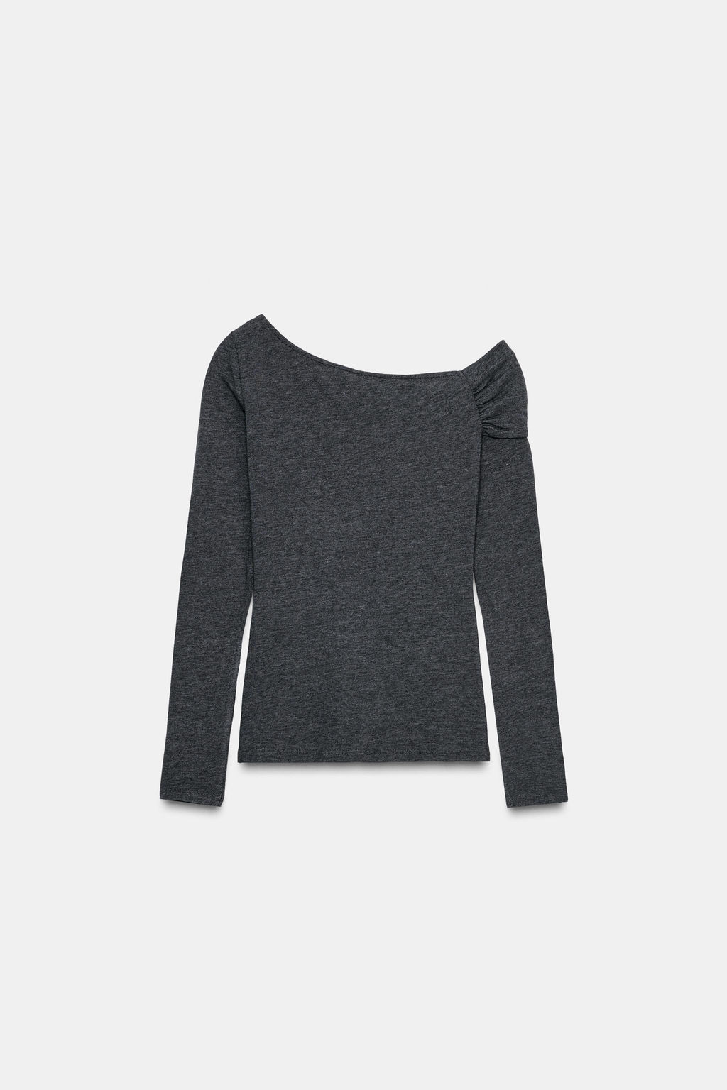 ASYMMETRIC NECK TOP - Zara фото 8