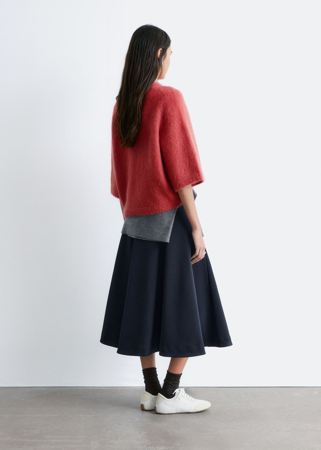 Mohair-Blend Knitted T-shirt - H&m фото 6