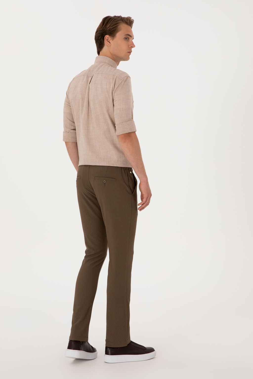 Erkek Vizon Kanvas Pantolon Sepette S_rpriz _ndirim - U.s. polo assn фото 4