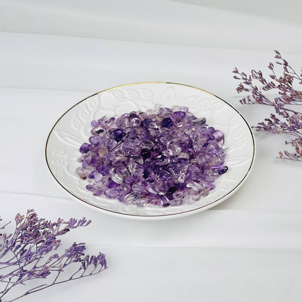 Крошка декоративная из Аметиста (100 гр) - Радуга самоцветов фото 2