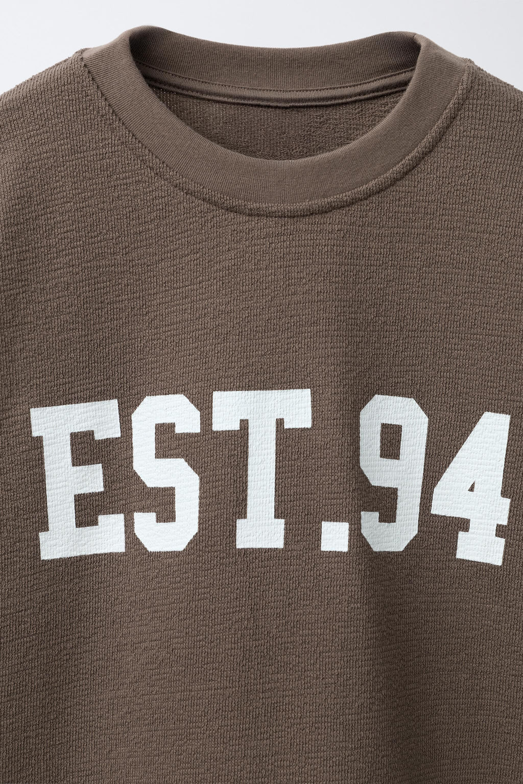 NUMBER PRINTED T-SHIRT - Zara фото 9