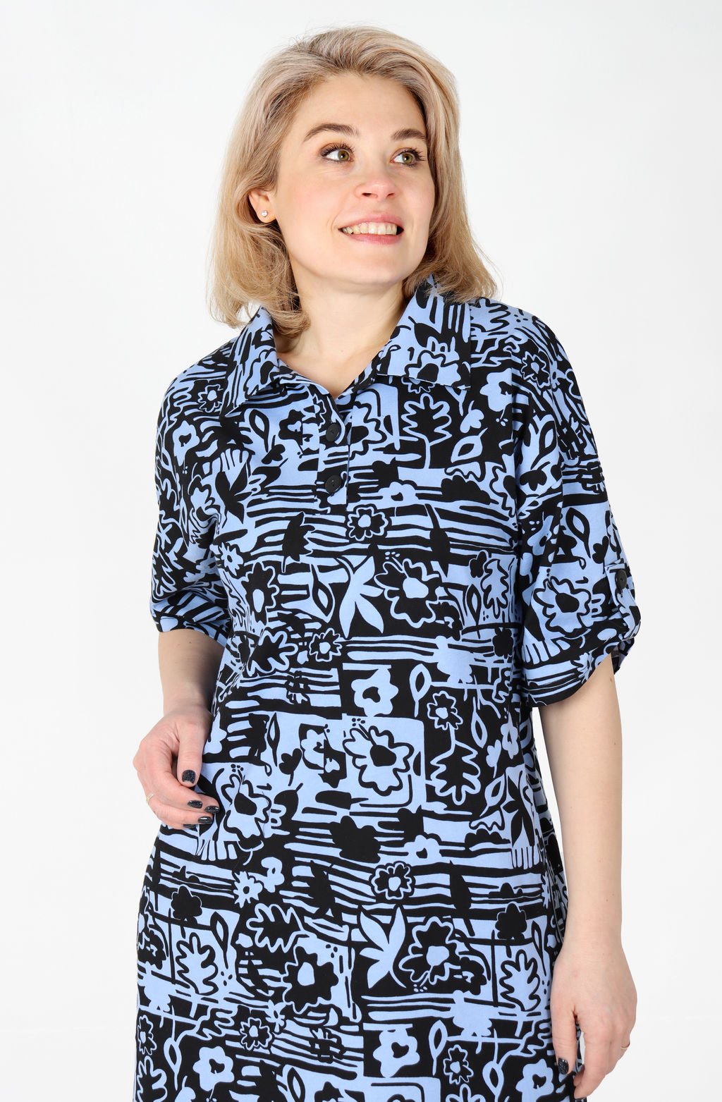 Платье София Х-452 (46-62) кулирка - Лотос фото 29