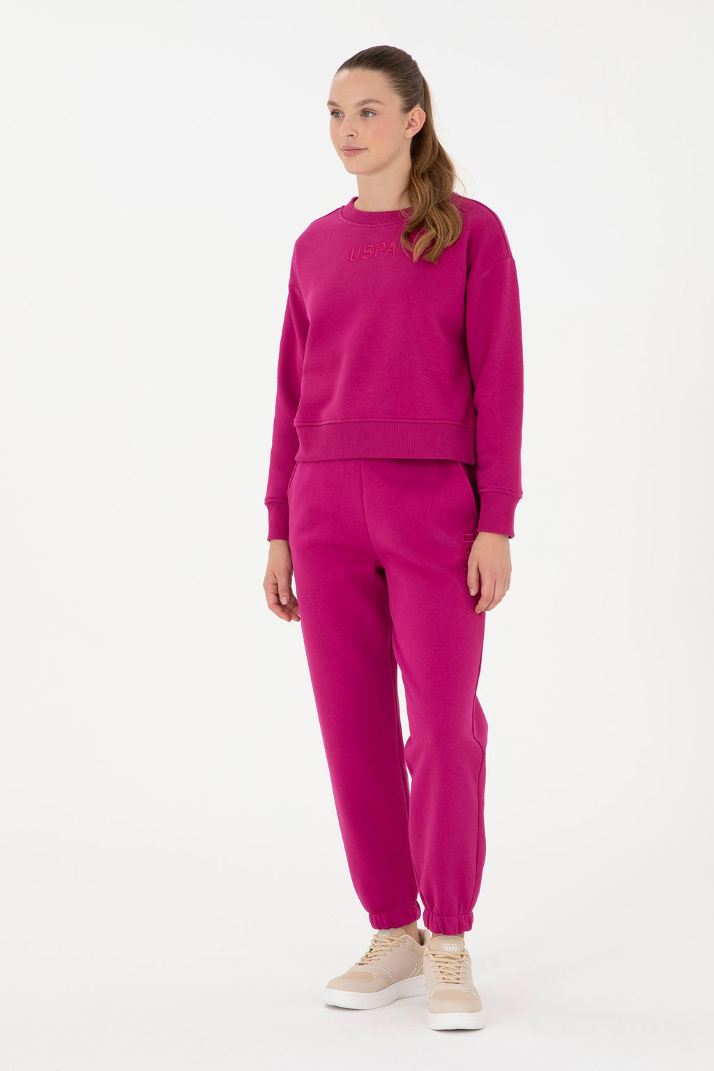 Женские спортивные штаны цвета фуксии Неожиданная скидка в корзине - U.s. polo assn фото 3