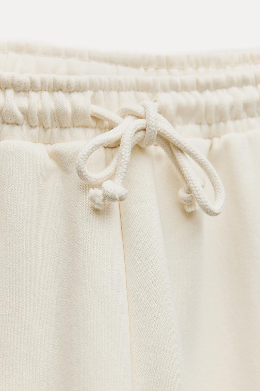 STRAIGHT PLUSH TROUSERS - Zara фото 18