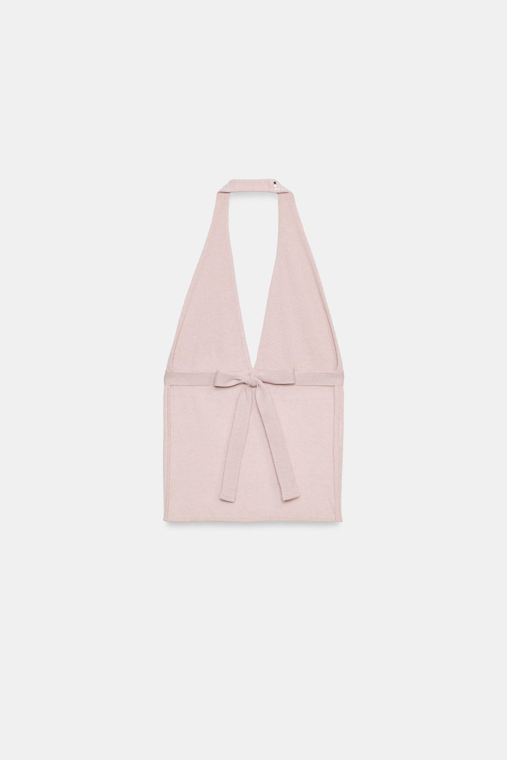 TOP HALTER LENTEJUELAS / Rosa - Zara фото 7